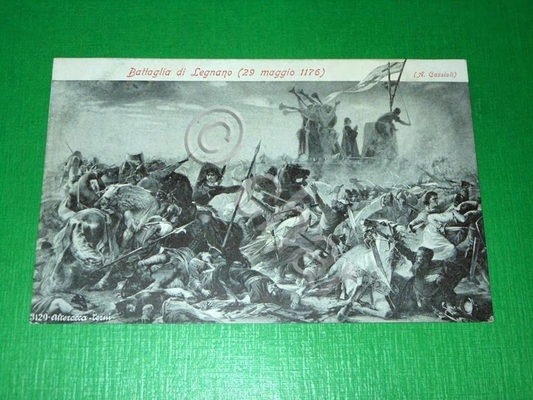 Cartolina Battaglia di Legnano ( 29 maggio 1176 ) - …