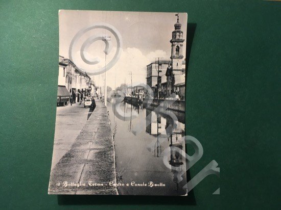 Cartolina Battaglia Terme - Centro E Canale Bisatto - 1963