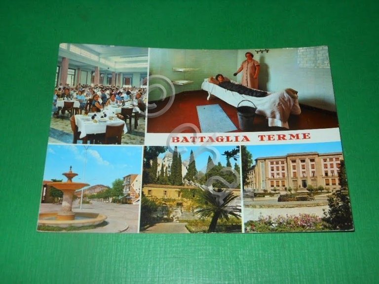 Cartolina Battaglia Terme - Vedute diverse - 1967