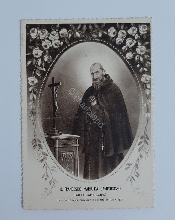 Cartolina Beato Francesco Maria Da Camporosso - Laico Cappuccino