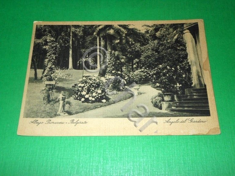 Cartolina Belgirate ( Lago Maggiore ) - Albergo Primavera - …