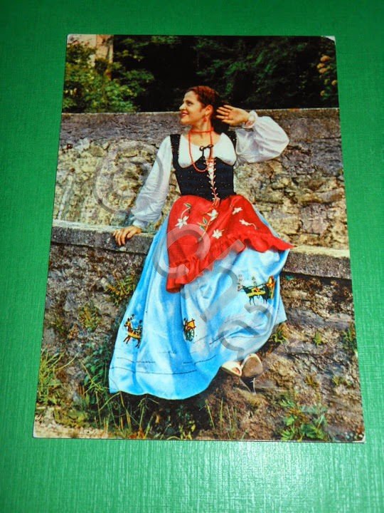 Cartolina Bellezze e Costume della Sicilia 1965 ca.