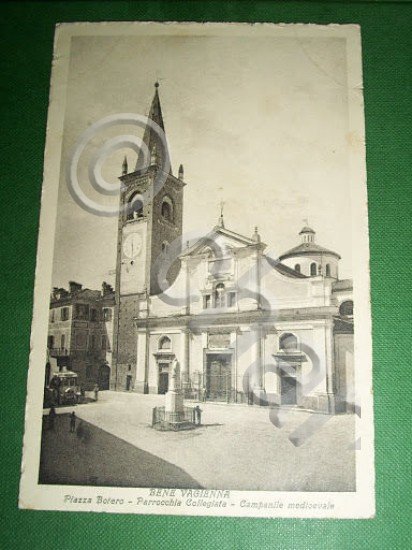 Cartolina Bene Vagienna ( Cuneo ) - Piazza Botero - … | Immagine Gallery 2