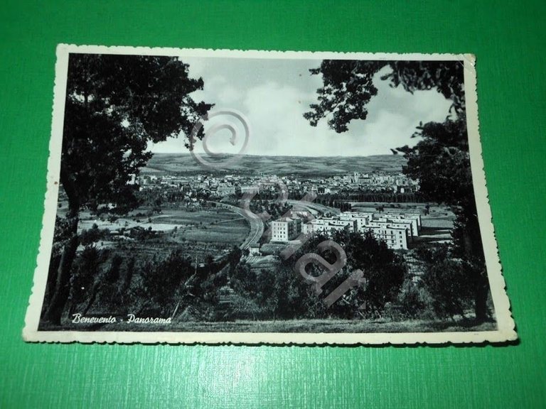 Cartolina Benevento - Panorama - 1957