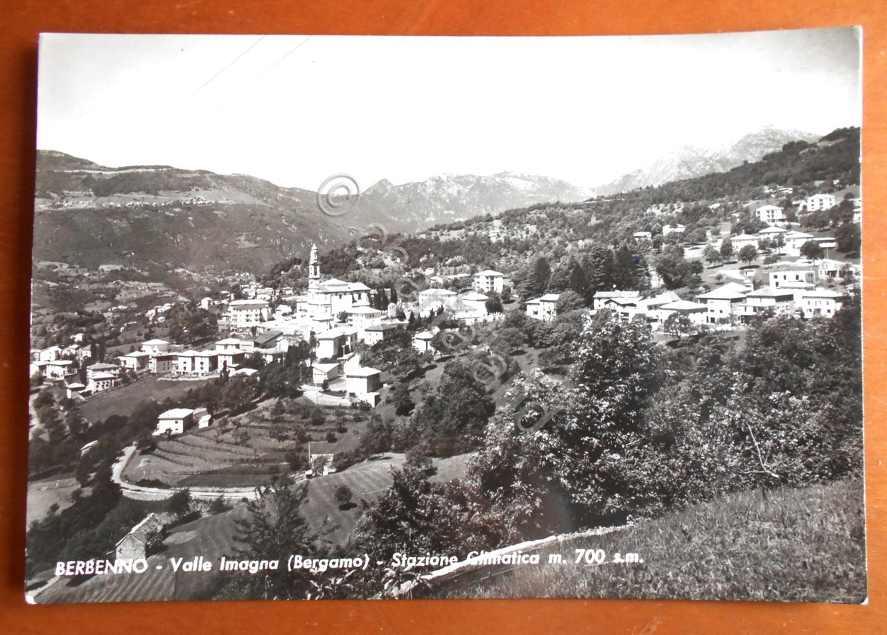 Cartolina Berbenno - Valle Imagna - 1965