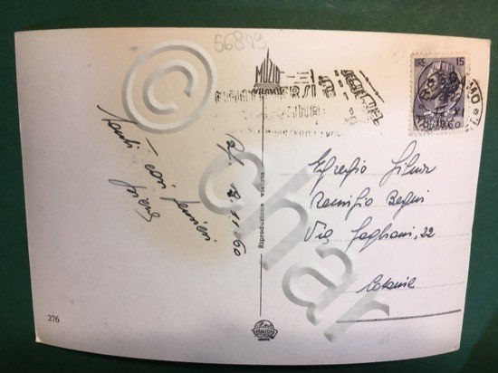 Cartolina Bergamo - Monumento a Locatelli - V.le Vittorio Emanuele …