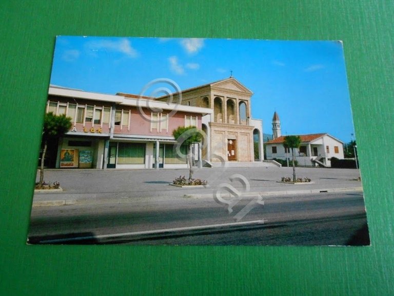Cartolina Biadene ( Treviso ) - La Chiesa 1965 ca