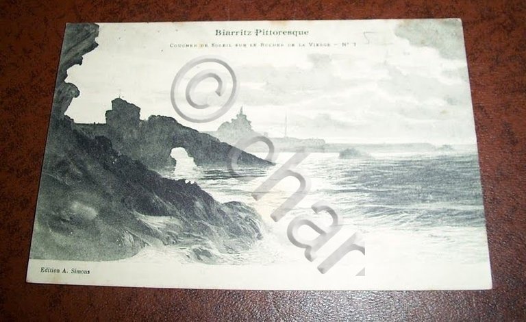 Cartolina Biarritz Pittoresque - Vue panoramique 1908 | Immagine Gallery 2