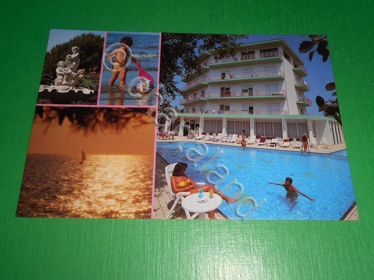 Cartolina Bibione - Hotel Gimm ( Via del Sagittario ) …