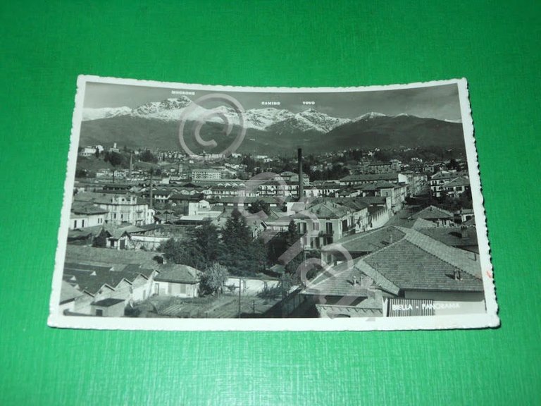 Cartolina Biella - Panorama 1940