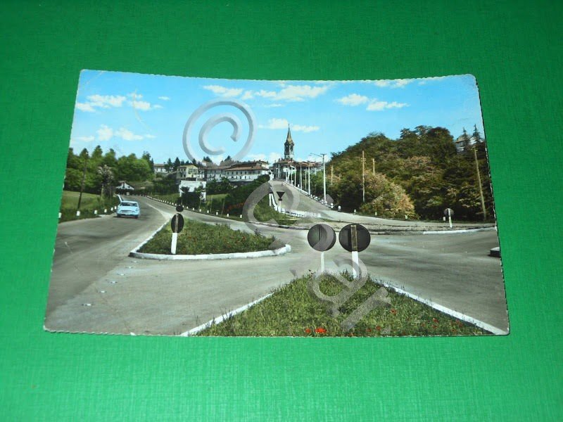 Cartolina Binago - Strada Provinciale Varese-Como 1961