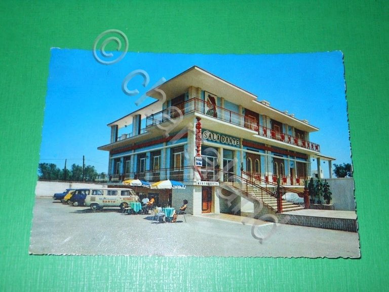 Cartolina Bitonto - Sala Dante 1969