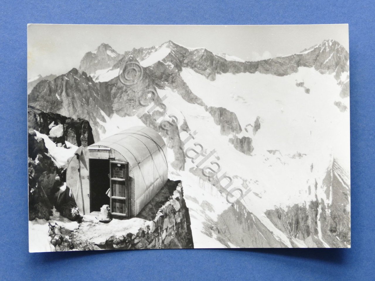 Cartolina Bivacco Oggioni - Gruppo del Disgrazia - 1960 ca..