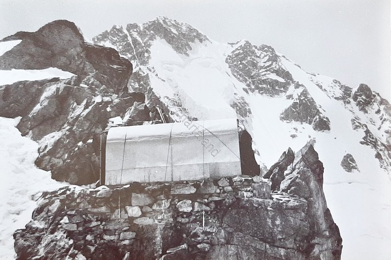 Cartolina Bivacco Oggioni m. 3150 - M. Disgrazia m. 3678 …