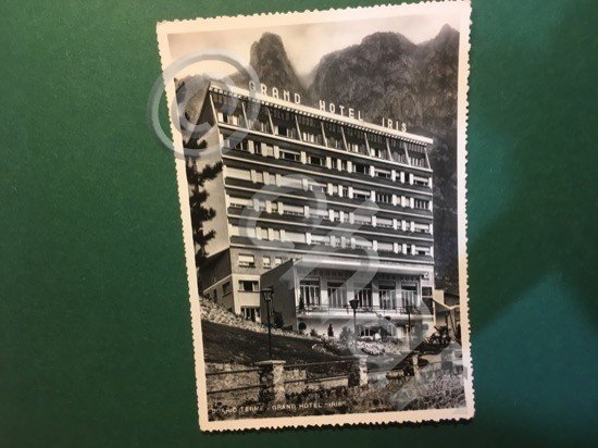 Cartolina Boario Terme - Grand Hotel "Iris"- 1959
