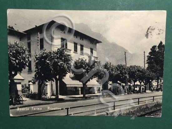 Cartolina Boario Terme - Privativa n 1 - 1956