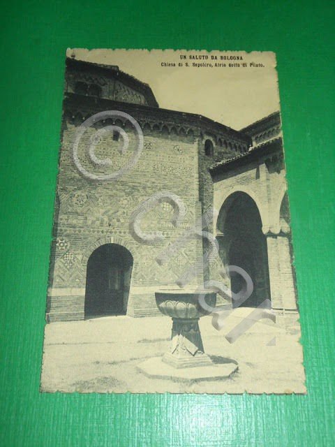 Cartolina Bologna - Chiesa di S. Sepolcro - Atrio detto …