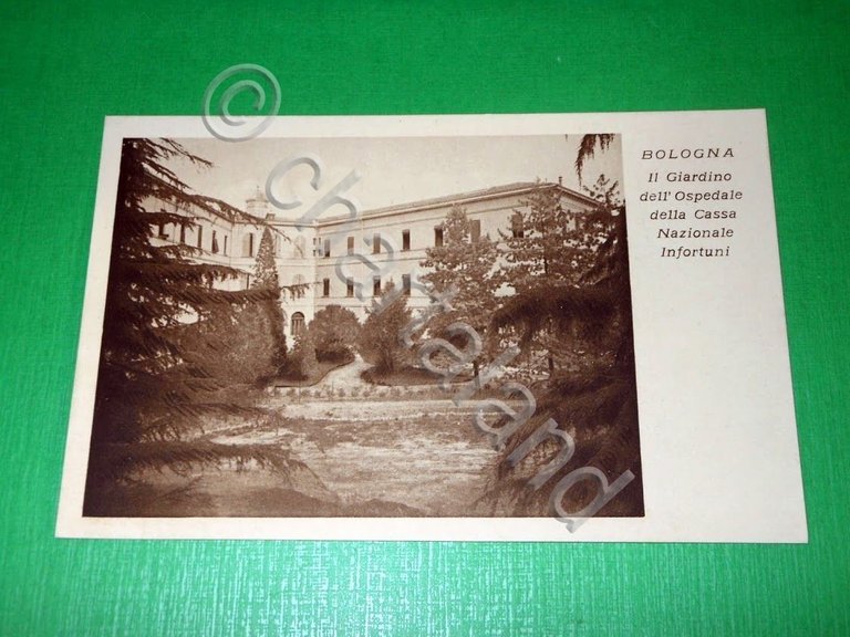 Cartolina Bologna - Ospedale della Cassa Nazionale degli Infortuni - …