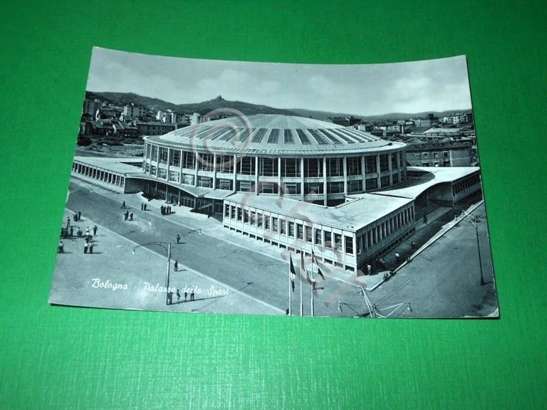 Cartolina Bologna - Palazzo dello Sport 1961