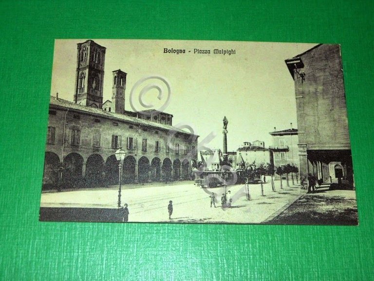 Cartolina Bologna - Piazza Malpighi 1910 ca | Immagine Gallery 2