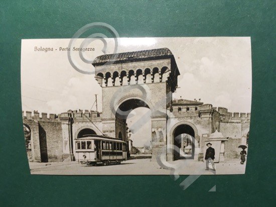 Cartolina Bologna - Porta Saragozza - Replica 1950 ca
