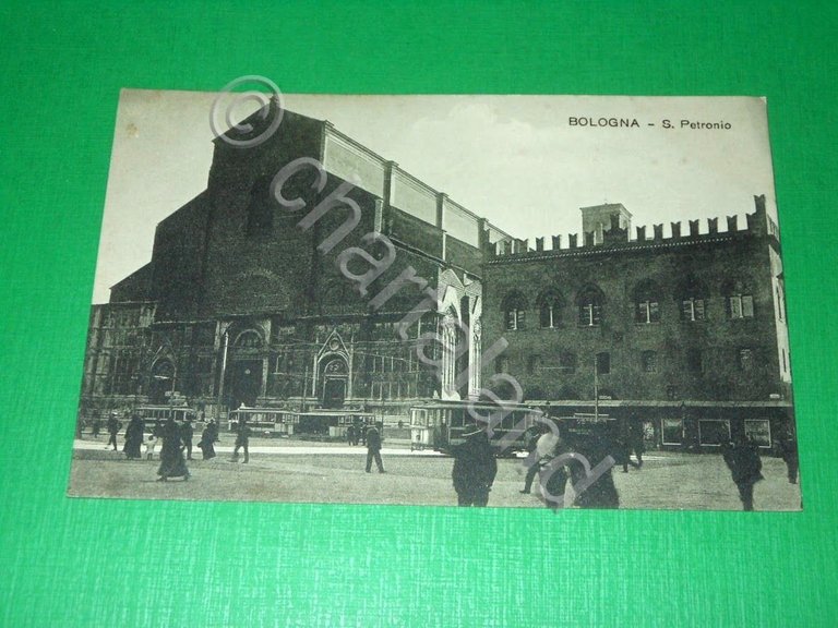 Cartolina Bologna - S. Petronio - 1920 ca.