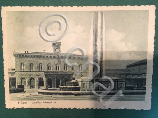 Cartolina Bologna - Stazione Ferroviaria - 1940 | Immagine Gallery 3