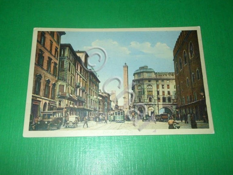 Cartolina Bologna - Via Rizzoli 1930 ca.