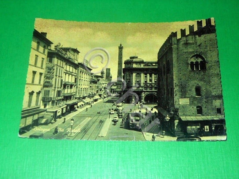 Cartolina Bologna - Via Rizzoli 1958. | Immagine principale