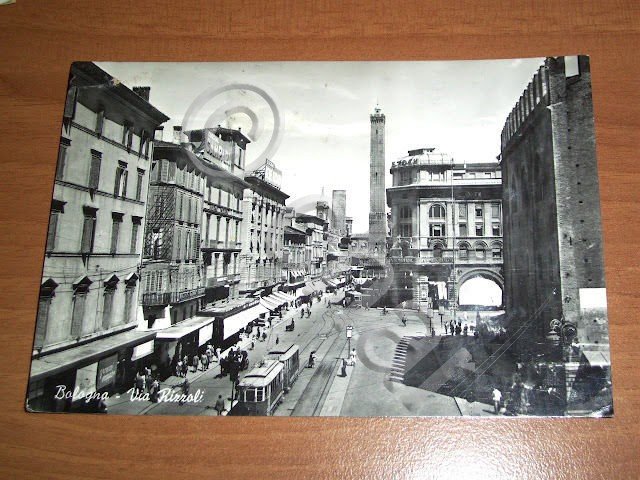 Cartolina Bologna - Via Rizzoli 1963