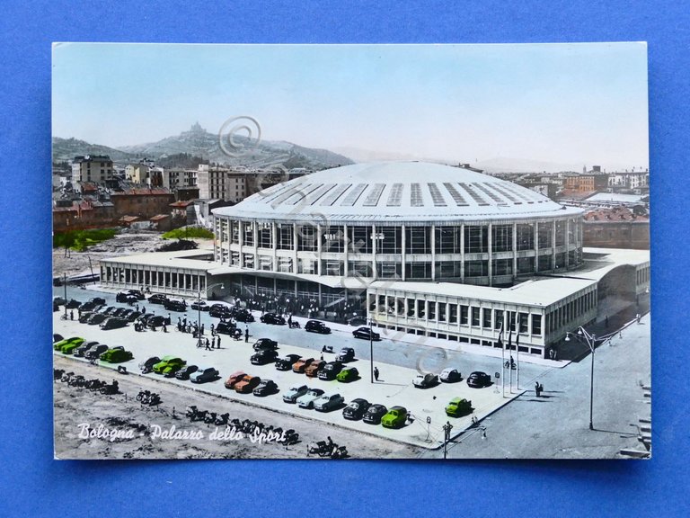 Cartolina Bologna Palazzo dello Sport 1961