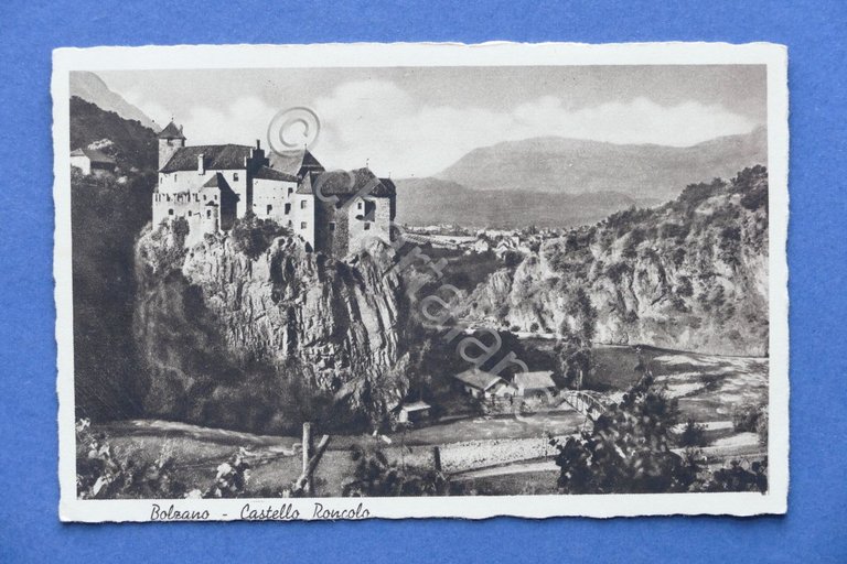 Cartolina Bolzano - Castello Roncolo - 1930 ca.