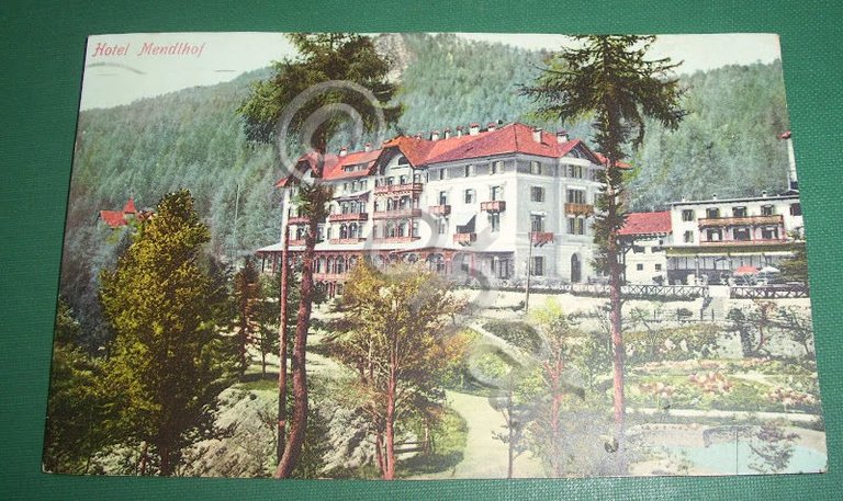 Cartolina Bolzano - Hotel Mendelhof 1935