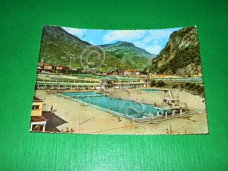 Cartolina Bolzano - Il Lido 1960