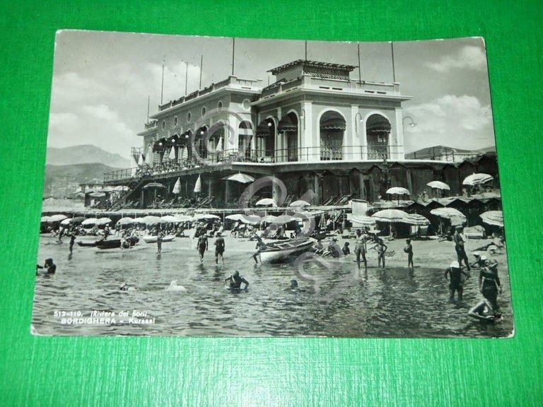 Cartolina Bordighera - Kursaal 1955. | Immagine Gallery 2