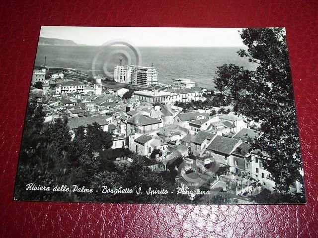 Cartolina Borghetto Santo Spirito - Panorama 1961.