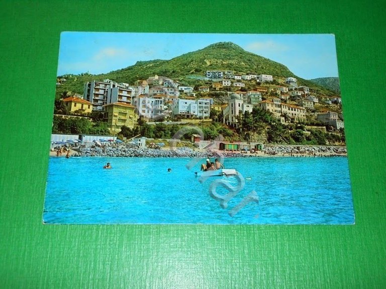 Cartolina Borgio ( Savona ) - Villaggio Belvedere 1962.