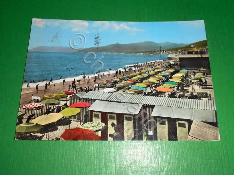 Cartolina Borgio Verezzi - Bagni 1964.