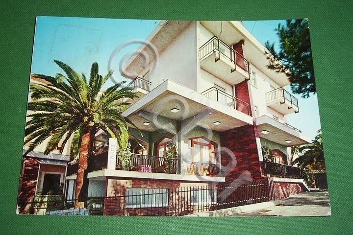 Cartolina Borgio Verezzi - Hotel Villa Rose 1968
