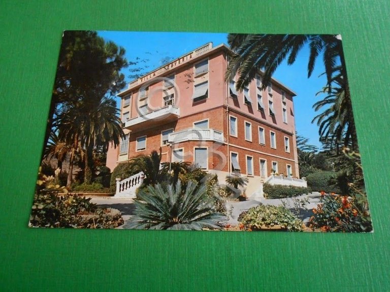 Cartolina Borgio Verezzi - Villa Zaveria 1969.