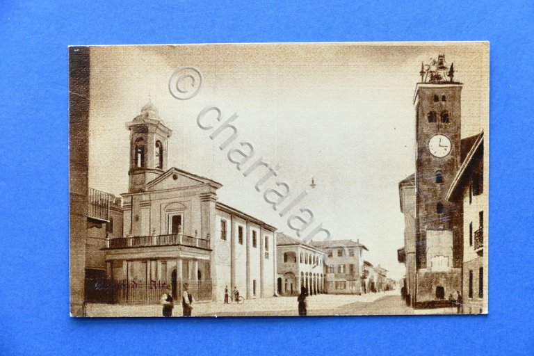 Cartolina Borgo d'Ale - 1915 ca.