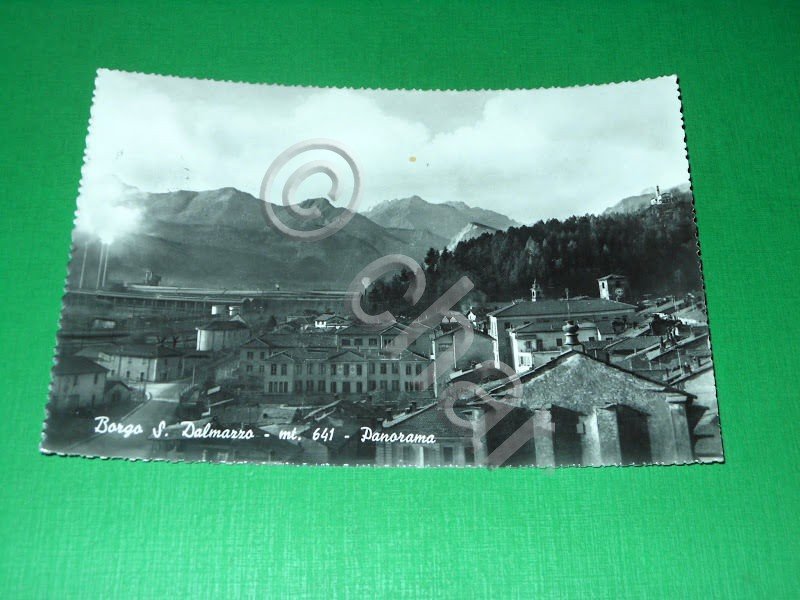 Cartolina Borgo San Dalmazzo - Panorama 1967 | Immagine principale
