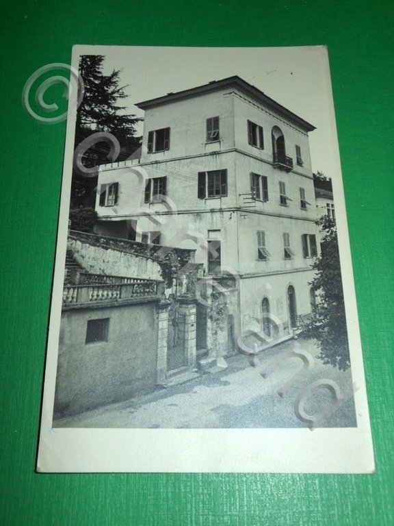 Cartolina Borgomaro ( Imperia ) - Villa Barone Ameglio 1953