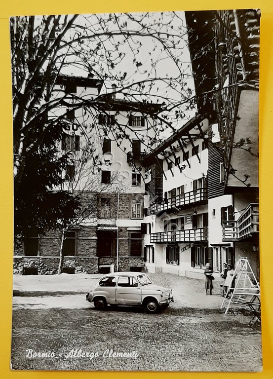 Cartolina Bormio - Albergo Clementi - 1965