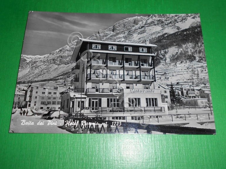 Cartolina Bormio - Baita dei Pini - Hotel Bormio 1963