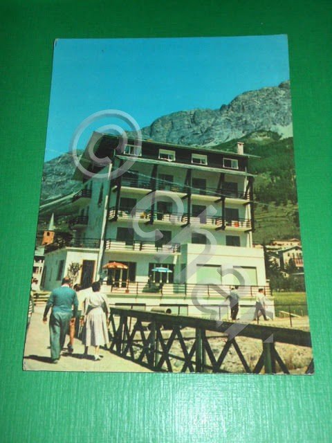 Cartolina Bormio - Hotel Baita dei Pini 1963.