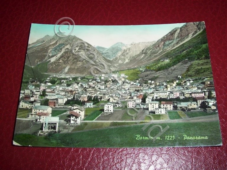 Cartolina Bormio - Panorama 1963 | Immagine Gallery 2