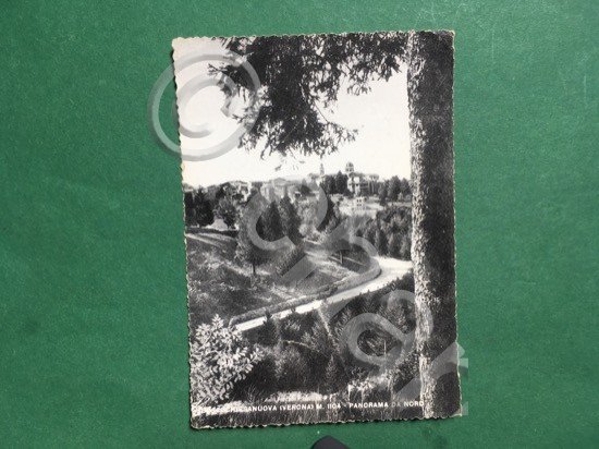 Cartolina Boscochiesanuova - Panorama da Nord - 1959