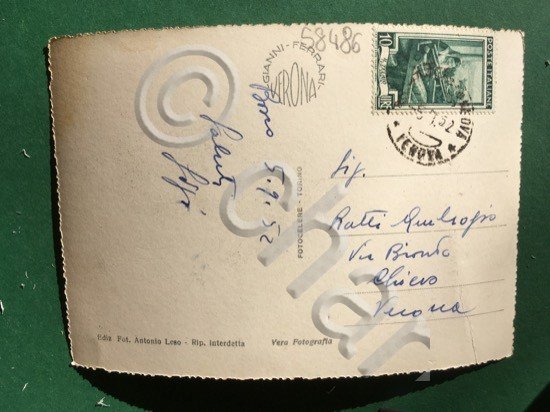 Cartolina Boscochiesanuova - Verona - Da Via Carlo Ederle - …