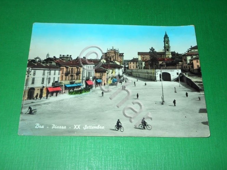 Cartolina Bra - Piazza XX Settembre